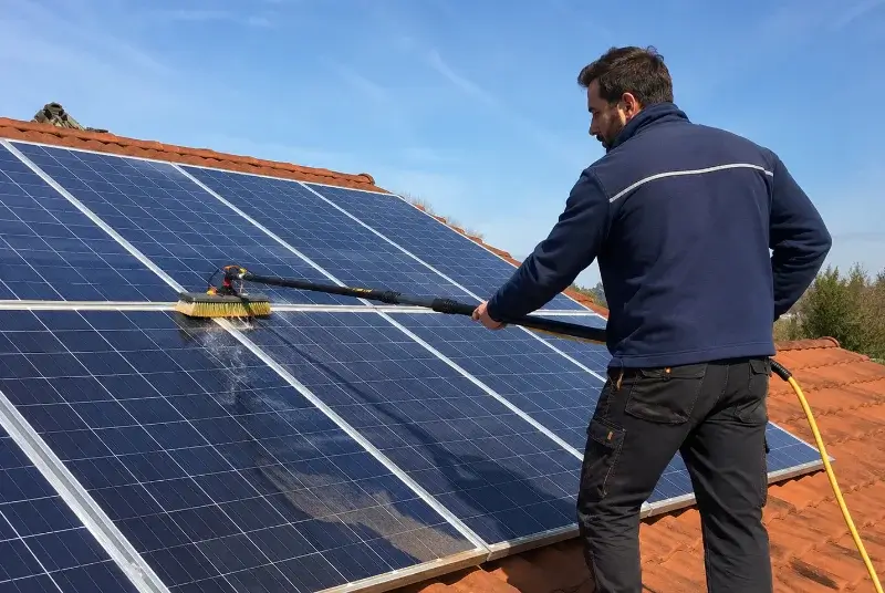 Nettoyage et entretien de panneaux solaires à Mauges-sur-Loire